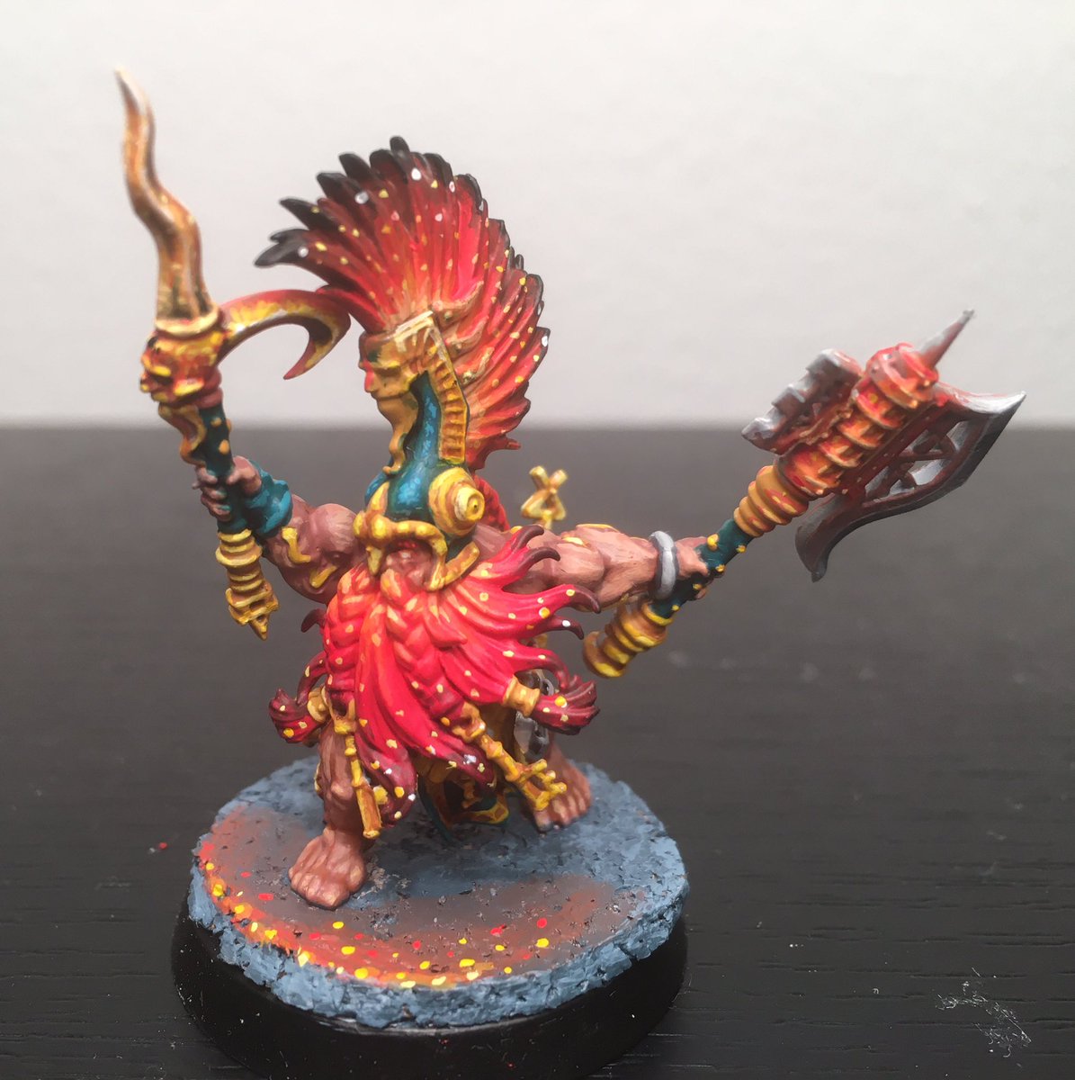 Rogiel1981's tweet photo. Warhammer Quest Silver Tower first hero done! https://t.co/jYqPAcAWeK