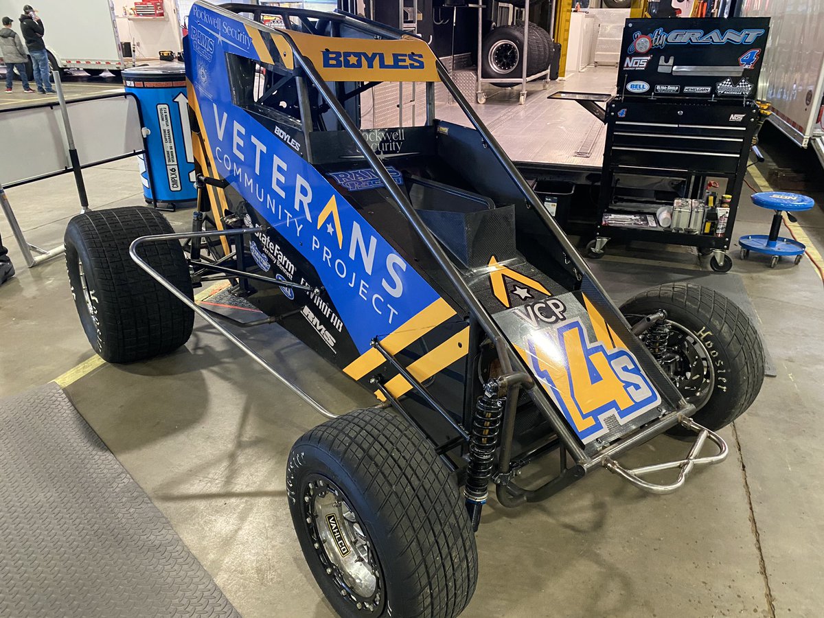 As a veteran and a race fan, I have to say thank you to @RAMS_Racing, @clintonboyles98, and #Veteranscommunityproject for bringing this car to the @cbnationals. Great cause building tiny homes for homeless veterans. Get out and support this team. Stay smooth and have fun!