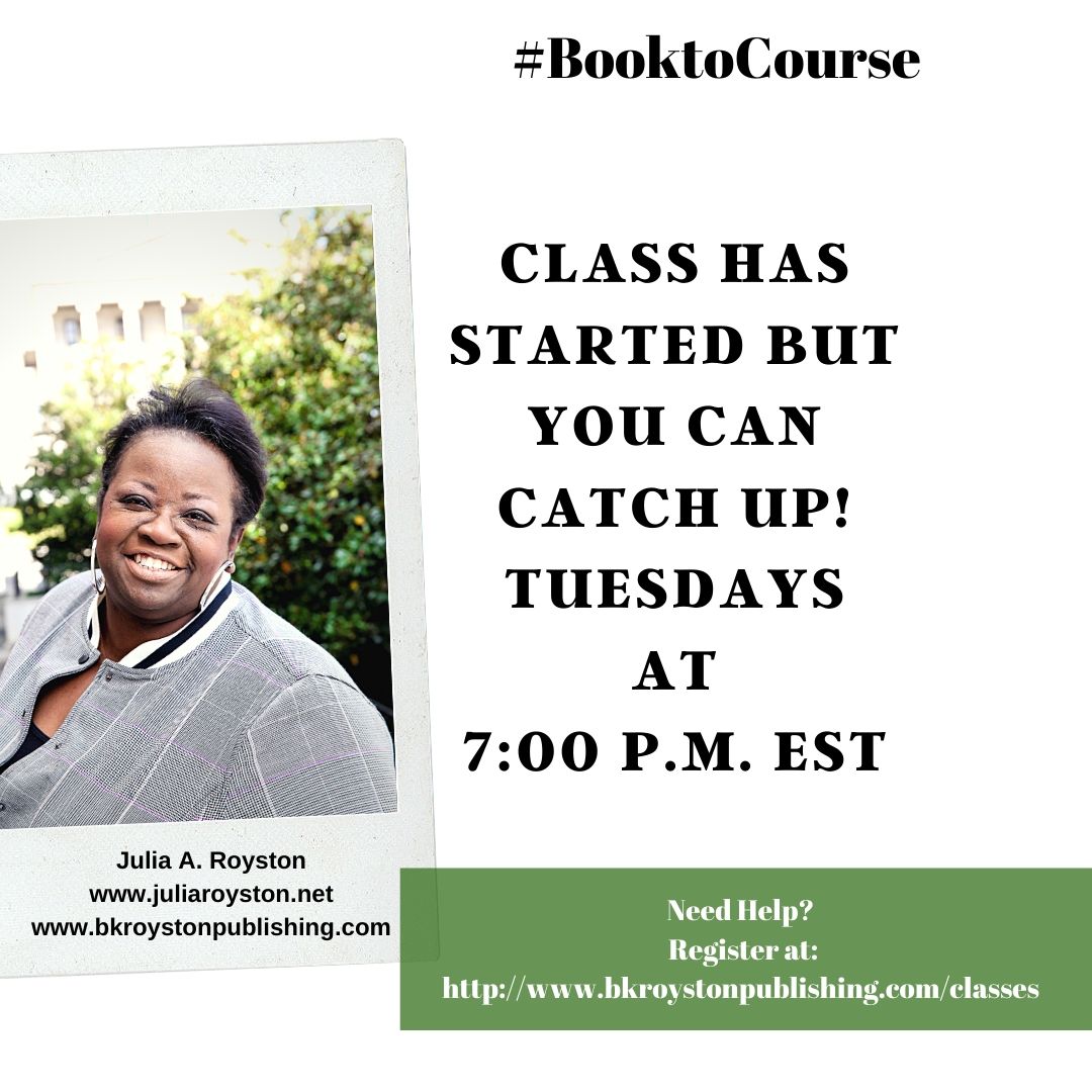 jroystonworship's tweet image. We&apos;ve started but you can catch up. #booktocourse Register today at bkroystonpublishing.com/classes