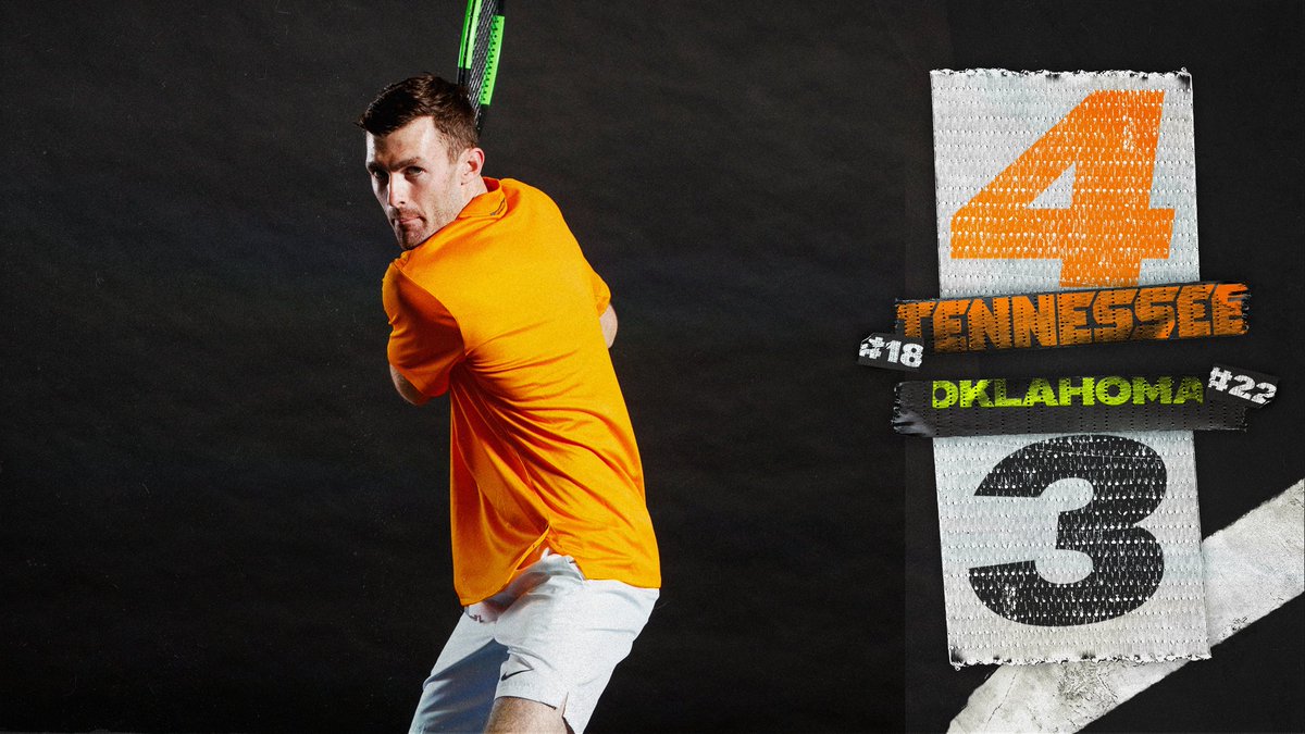 Vol_Tennis's tweet photo. #Vols WIN!!

@LucaWiedenmann clinches the match on court three 6-3, 7-5, 6-4!!

#GBO 🍊 🎾 https://t.co/Ukhd1p7REI