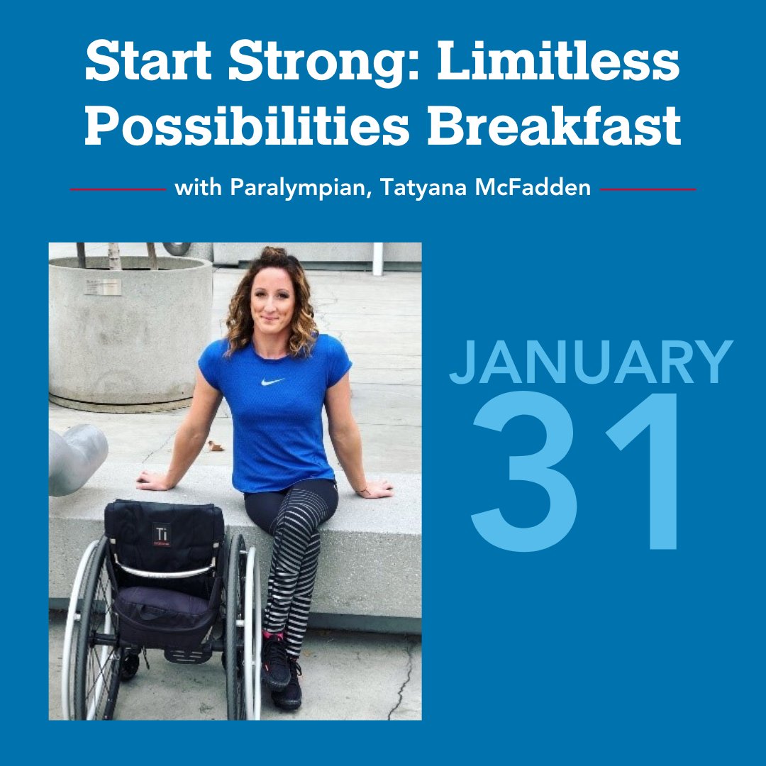 Have you purchased your ticket to start 2020 off strong and hear from Paralympian Tatyana McFadden on January 31st? This will be an event you won't want to miss! Reserve your seat at turnstone.org/startstrong.