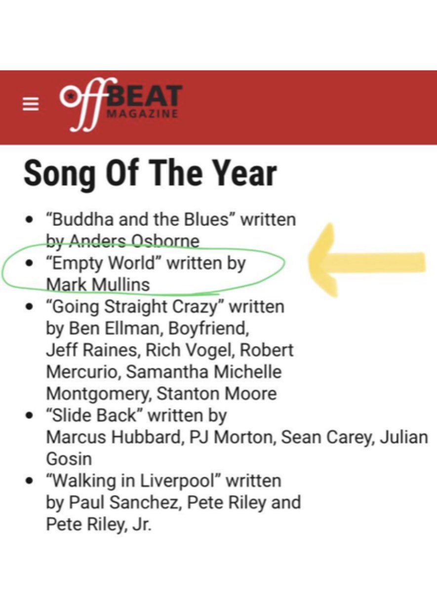 Bonerama's tweet photo. Vote now for OffBeat's 2019 Best of the Beat Awards! https://t.co/liIQ3htxUO
We've been nominated for multiple awards including "Best Rock Album" "Best Trombonist" and "Song of the Year"
Please consider voting. @OffBeatMagazine
#Bonerama #DigTheBone #Trombones #NOLA https://t.co/KJoX4dmJMQ