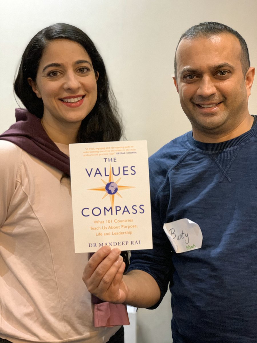 buntyshah007's tweet photo. Wonderful to meet Author Dr @MandeepRai, her book ‘The Values of Compass’ has been described by Deepak Chopra as ‘an eye-opening guide to understanding ourselves and others.’ I’ve just ordered her book on @AmazonUK and am looking forward to reading it. https://t.co/Mct6OVAlOv