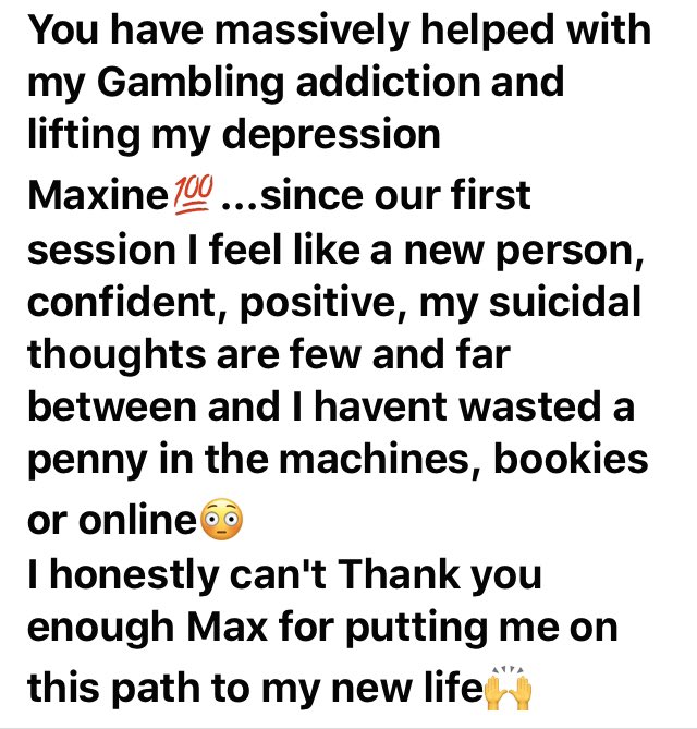 Addictions can be stopped after just one session!