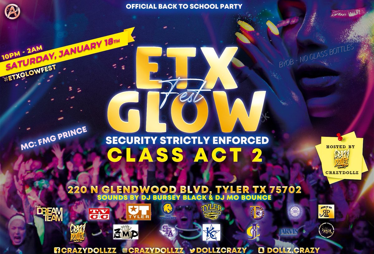 iamdjmobounce's tweet photo. Saturday we @ #ETXGlowFest Crazy Vibes Will Be Made❗️ https://t.co/25EV9YOsGQ
