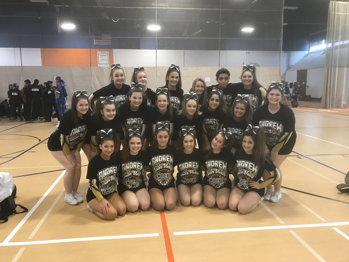 TBoltCheer's tweet photo. And that’s another amazing performance by our JV T-Bolts!!! 3rd place out of 18 teams here at Buffalo Grove!!! ⚡️⚡️⚡️ #BHTG #TFF https://t.co/qbJPYBu3Xj