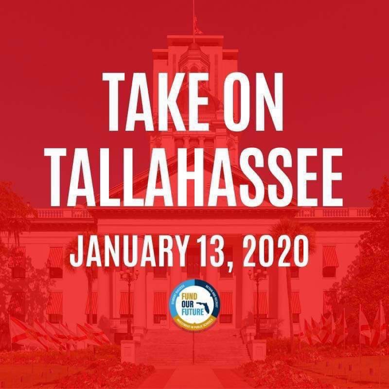KYEducators's tweet photo. Kentucky Educators stand in solidarity with our colleagues in Florida! #WearRedforEd https://t.co/7Qo7gq8Avg