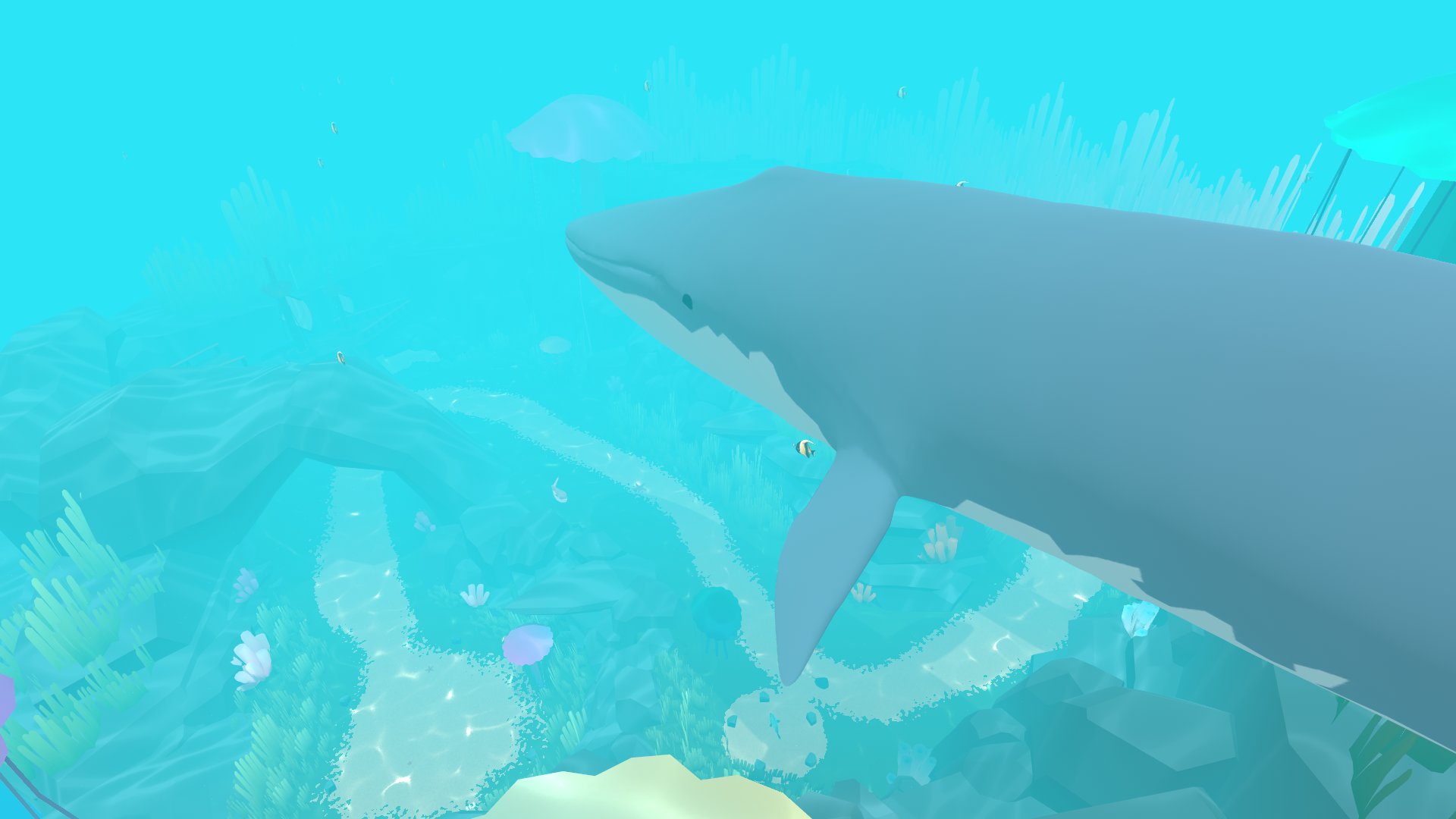 Gaia Cs Le Twitter પર Vrchat World紹介 Jellyworld 海の中のワールド 景色が綺麗なだけでなく 魚に乗って遊べたり 隠れた魚を見つけ出す収集要素など遊べる要素があります キノコのようなオブジェクトはトランポリンになっていて乗ると跳ねて遊べます