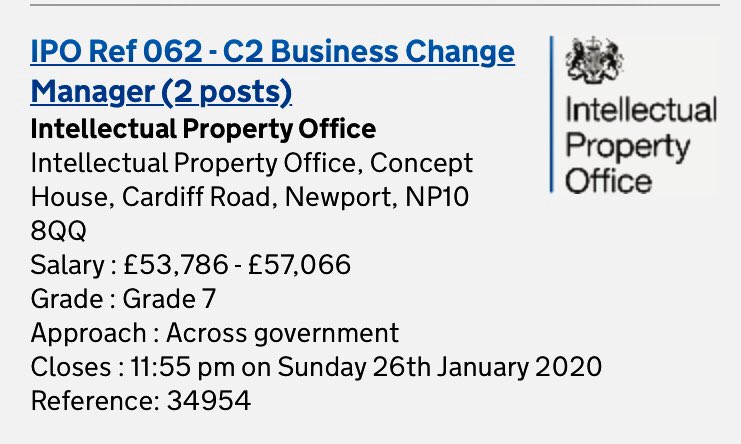 lyndaadams18's tweet photo. 📣#UKCivilServants
Are you 👇
•Passionate about service transformation?
YES👍🏼... then why not consider joining Team @The_IPO as a #BusinessChangeManager and being part of its exciting #IPService
#transformation
#SouthWales https://t.co/EmY175Oa0m