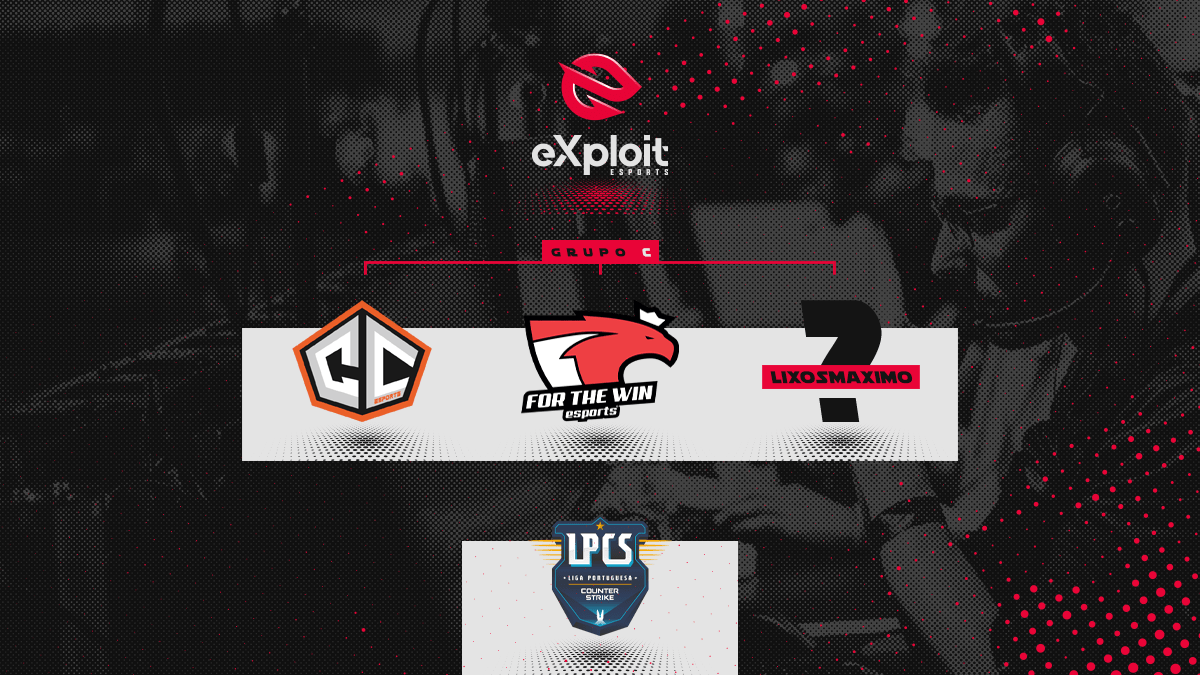 exploitgg_'s tweet photo. Com o final dos qualificadores abertos da @2020LPCS a terminarem, o nosso grupo para a Temporada de Primavera está agora completo.
Estamos no Grupo C e iremos defrontar @GeekcaseeSports , @ftwesports e #LIXOSMAXIMO !
O confronto deste grupo acontece a 22 e 23 de Fevereiro! https://t.co/rXSiEWBqRY