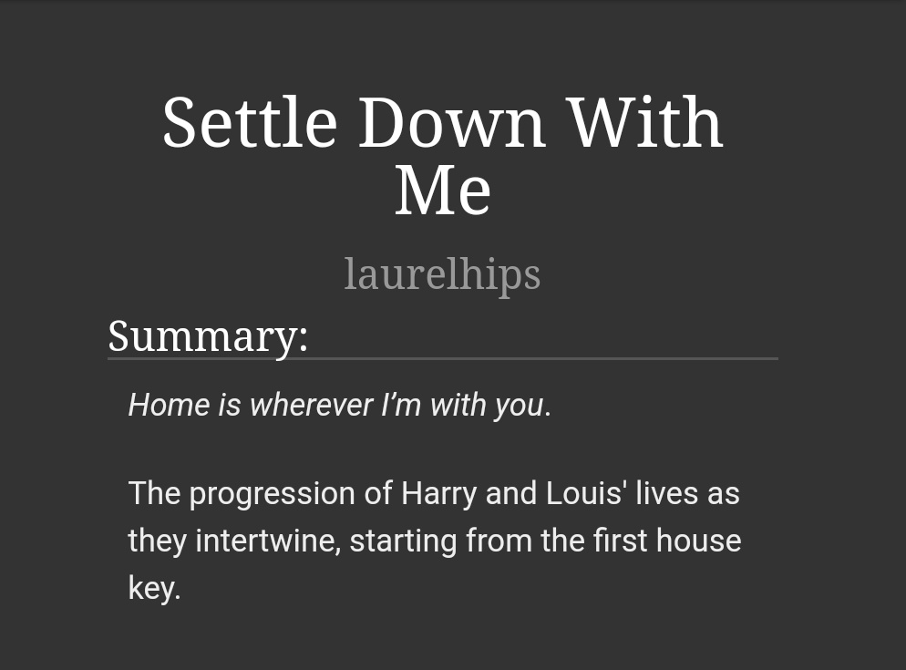 LHfics28's tweet photo. "You're home," Louis' words were soft and disbelieving.
"I'm home," Harry's words were equally soft (2k)
#Fluff #HomeIsAPerson 🏠
https://t.co/bEpDOzDBSi https://t.co/TUsxzfX0g4