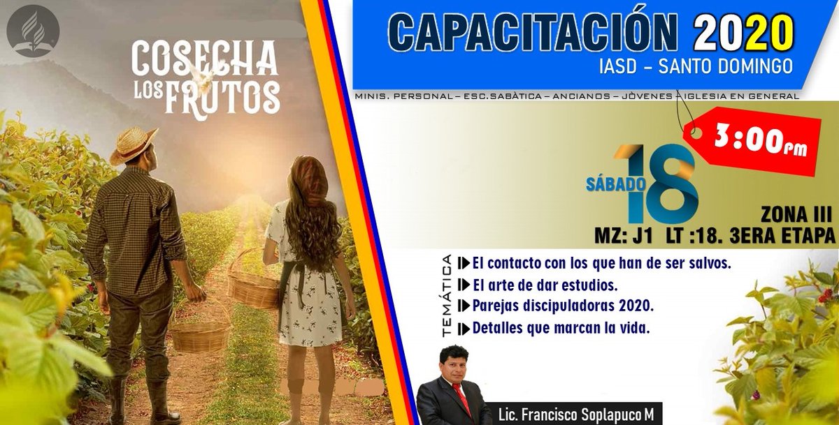 FSOPLAPUCO's tweet photo. Privilegio de servir a mi iglesia, esta vez en la IASD "Santo Domingo" #Carabayllo #MetasUPN #CosechaLosFrutos
Nos preparamos para #SemanaSanta2020 #AmorEscritoConSangre @AdventistaMiCOP @Pr_JuanDilas https://t.co/lKoOLvbCnK