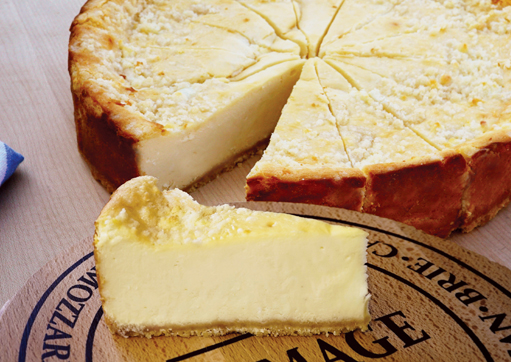 ElisCheesecake's tweet photo. Our Goat Cheese Cheesecake is tangy, rich, and not too sweet! Made with creamy goat cheese and cultured cream cheese, baked on a vanilla crumb crust and topped with goat cheese crumbles. https://t.co/UNS2ezqkZ4 https://t.co/CYJKs7DuVi