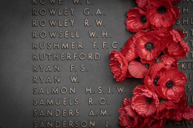 Join a curator to hear stories of the names recorded in the Commemorative Roll Book. 

The Commemorative Roll records the names of Australians who died serving with allied forces among many others.

On the 16th of January 12.30 pm, Commemorative Area, at the Pool of Reflection