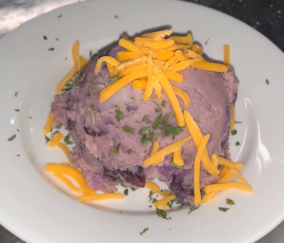 Mulates's tweet image. Tomorrow is the last day to get some delicious Purple &amp;amp; Gold loaded mashed potatoes! Geaux Tigahs! 💜💛