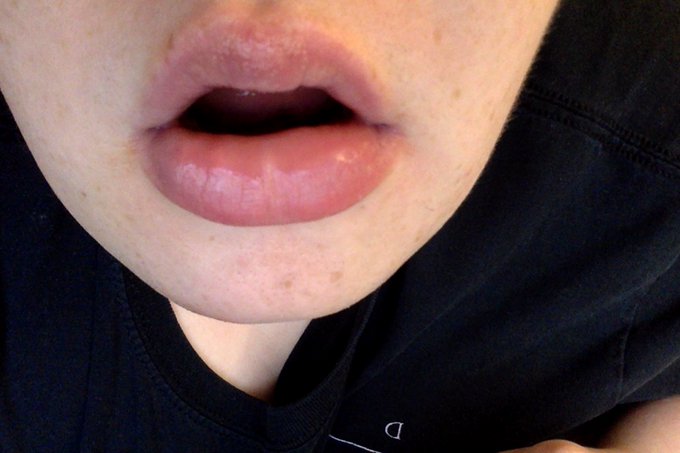 these lips are made for kissing and that's just what they'll do, and one of these days these lips are