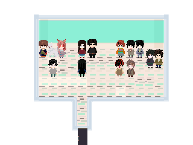 Commodorette's tweet photo. Esta sala está en wip. Acá van los súper psj secundarios pero CON más aparición.
Siento que discrimino mucho 😅 https://t.co/39tSaprAmn