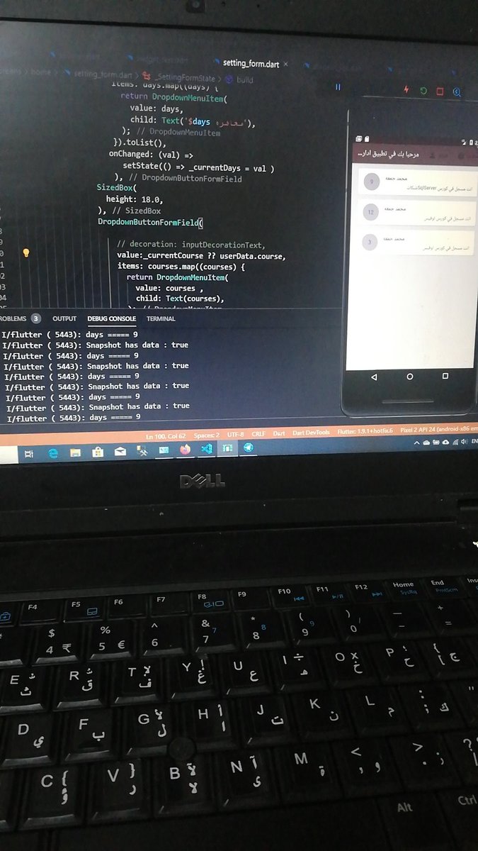 dandw2013's tweet image. Finally it&apos;s working i don&apos;t know how and why but how give a shit #Flutter #Ihateprogramming