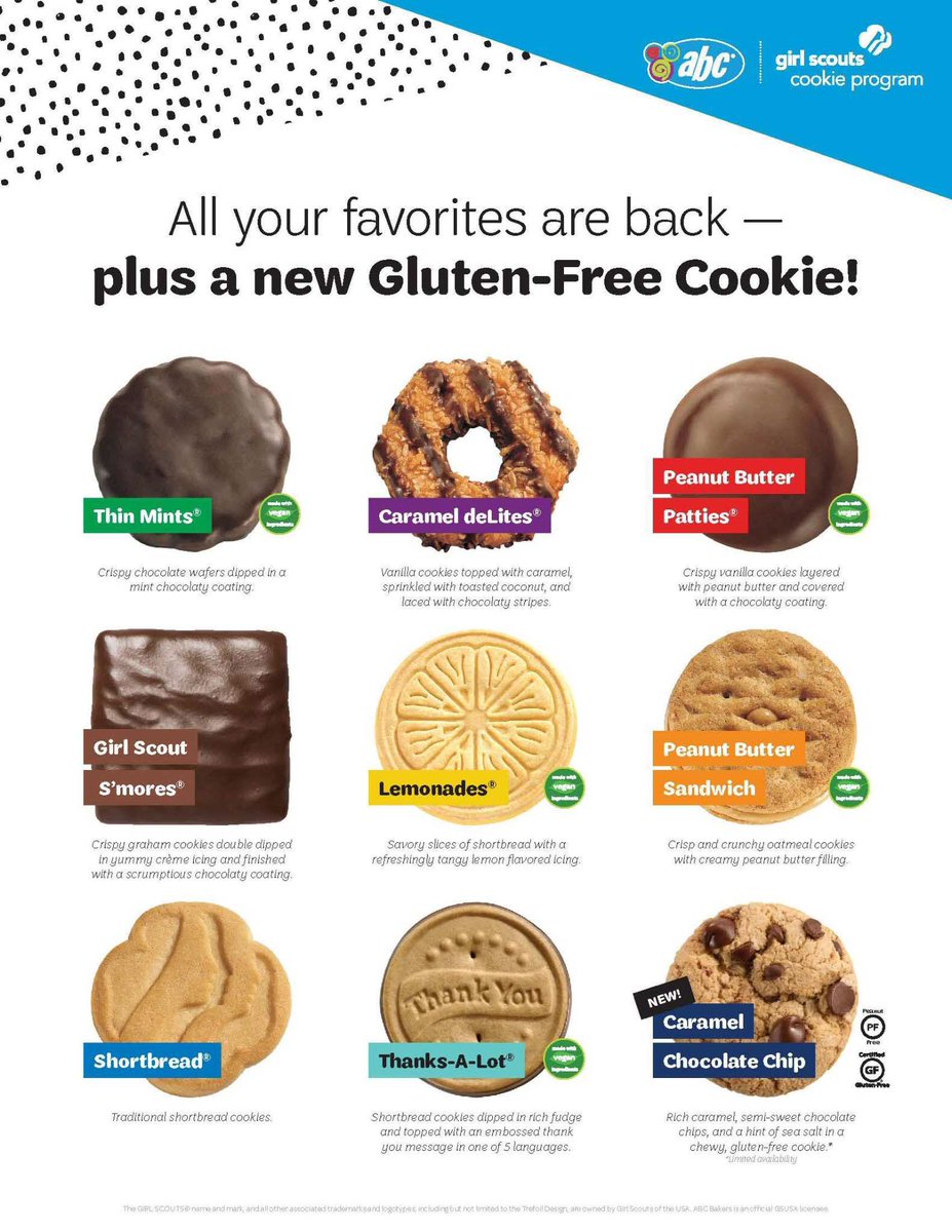 amdaniel83's tweet image. Contact Abigail to get yours!!!
Call, text or private message!!
#girlscoutcookies #girlscouts #girlscoutcookieseason #cookies #cookiedealer #pleasesharethispost
Don’t live local to us? You can order at the link below and have them shipped directly to you!
app.abcsmartcookies.com/#/shopify-land…