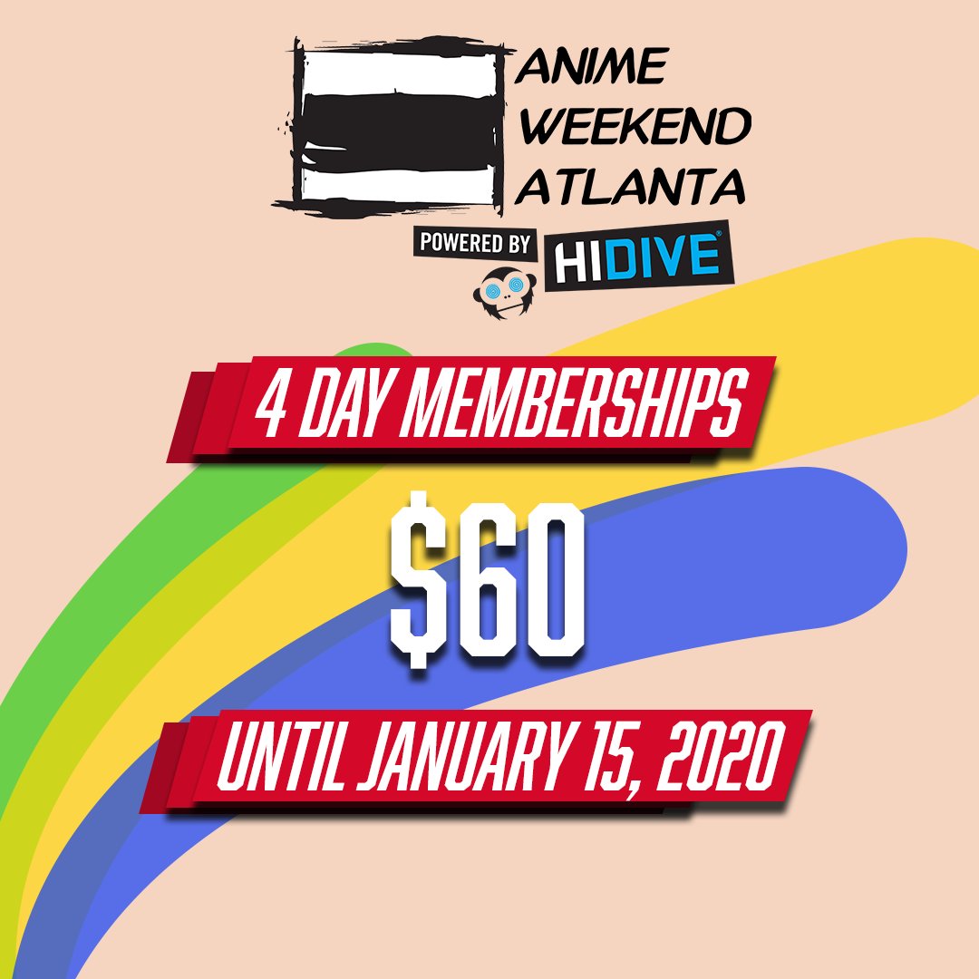 Anime Weekend Atlanta Discount Code