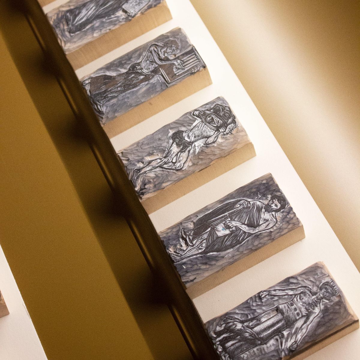 museumofBible's tweet image. Have you stopped by to see the exhibit #InventorsoftheAlphabets yet? The frescoes on display adorn the columns in the #SistineHall. Each side of the column depicts a mythical, biblical or historical figure as an inventor of an alphabet.

Learn more at motb.me/qfbdo8.