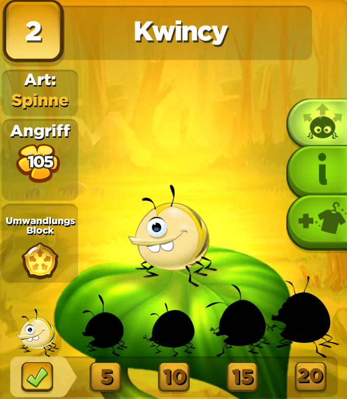 cellye35's tweet image. Ich habe Kwincy in #BestFiends gelevelt – GRATIS-Download – download.BestFiends.com über @bestfiends