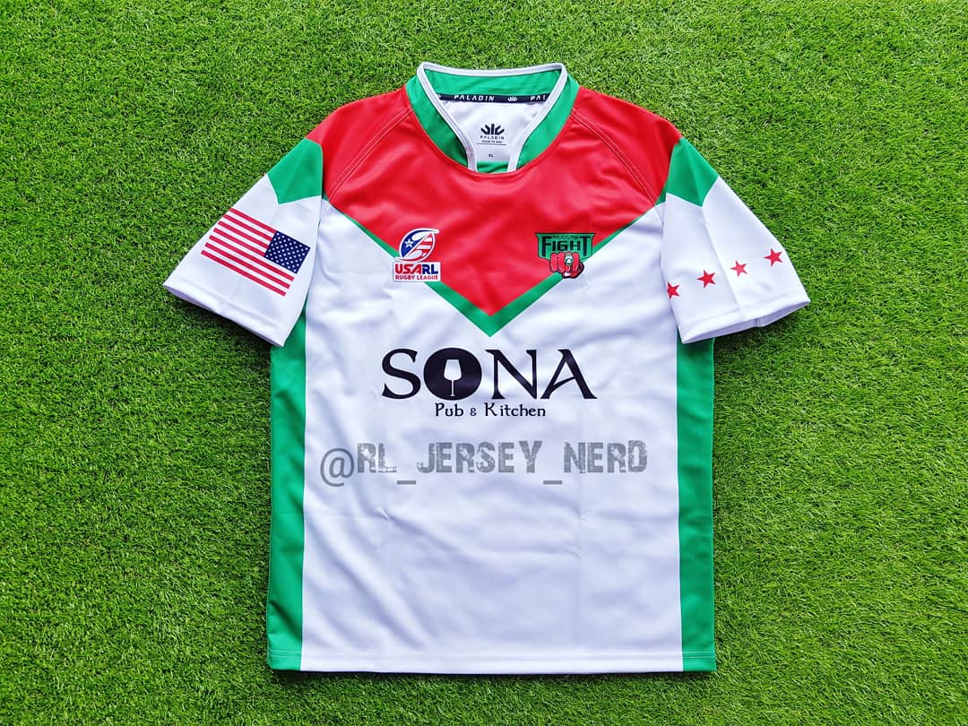 RLjerseycollec1's tweet photo. The @fightrugby @PaladinSportsUS @USARugbyLeague 2019 jersey. 
Not the season they wanted with a 1 &amp; 7 record. But the jersey defiantly was a winner!

#philadelphiafight #upthefight #phightclub #phillyboysarewe #philadelphia #usarugbyleague #usarl #rugbyleague #paladinsports https://t.co/GpPw14c2Zq