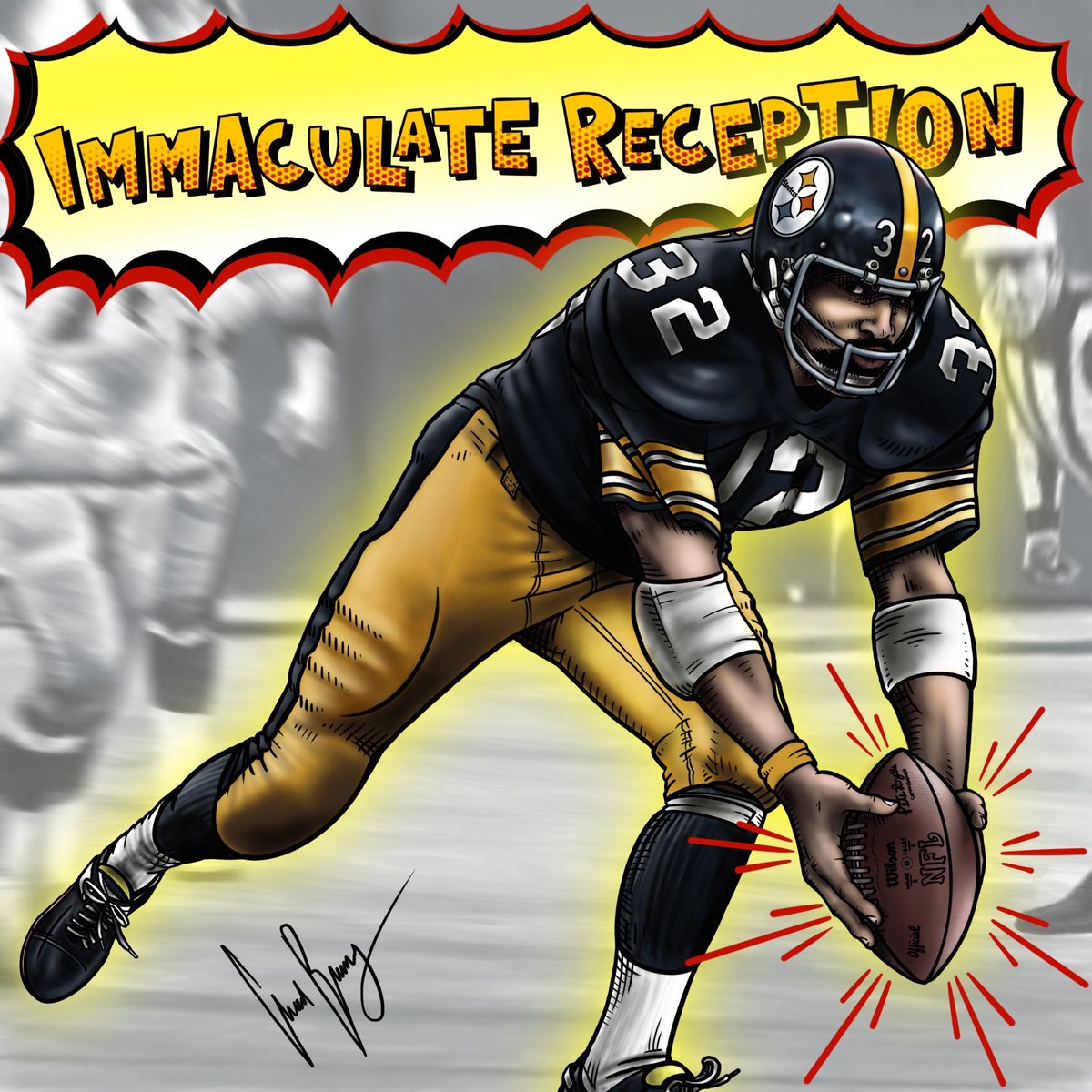 immaculate reception steelers
