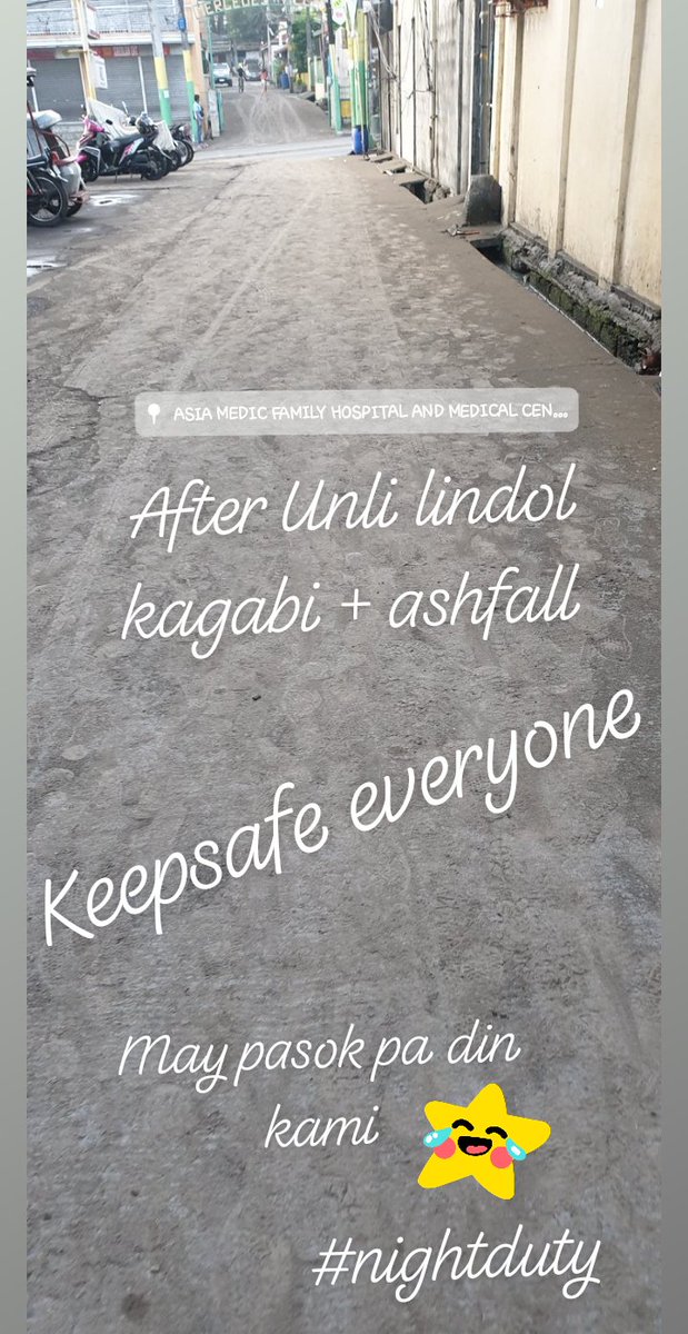 ivy14's tweet photo. #KeepSafeEveryone #ashfall  #PrayforThePhilippines https://t.co/r90cPlwLKf