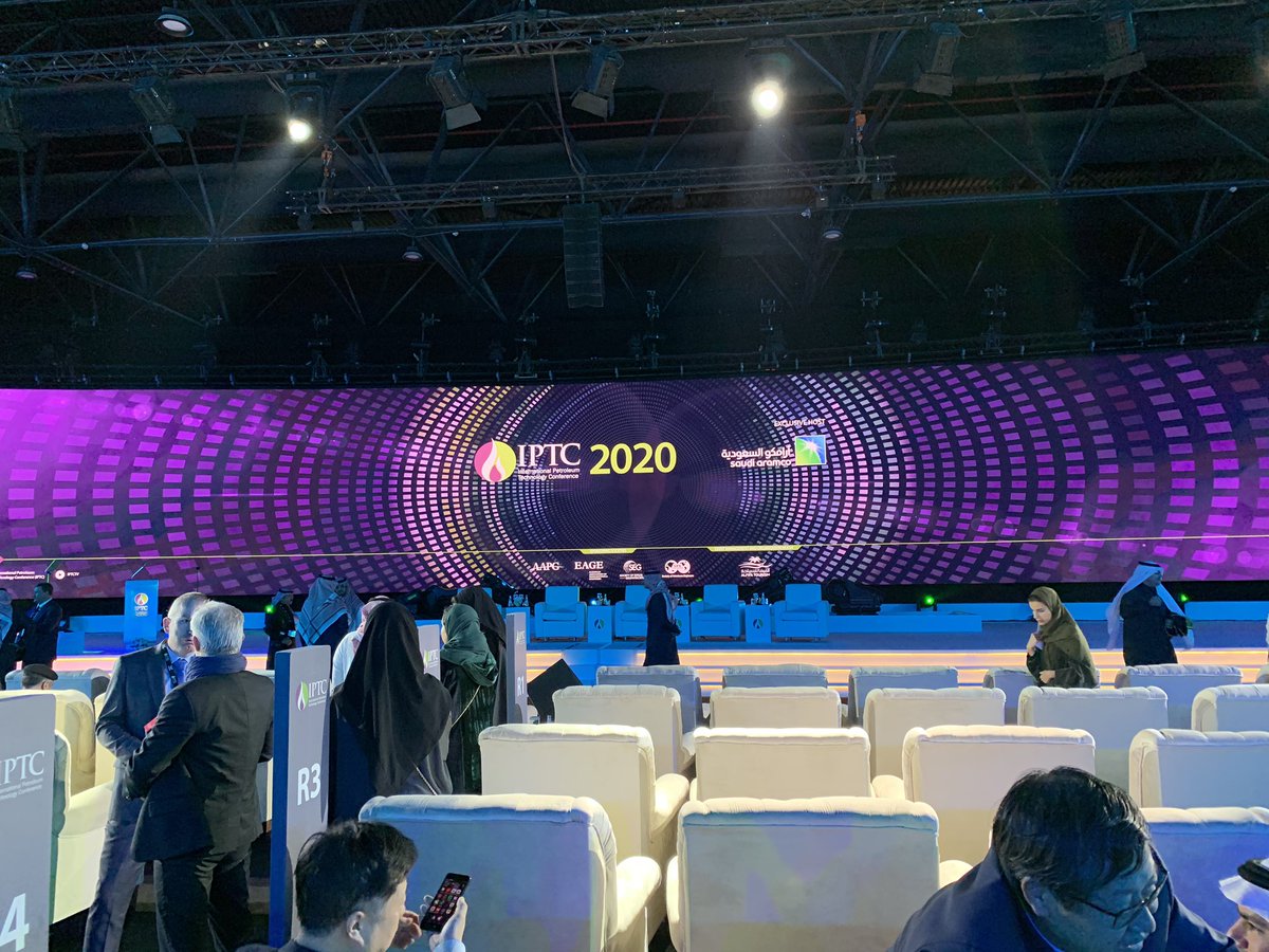 RT AAPGPresident: IPTC Dhahran about to start. 13,500 registrants. A big thanks to the organizing committee for a great job.