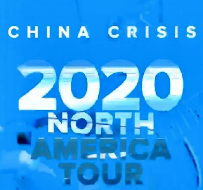 EricSundman's tweet photo. CHINA CRISIS FANS! 6 days until the start of the 2020 North American Tour! Get your tickets now while you can! Begins January 19th INFO: https://t.co/Ti4vJyRceY #ChinaCrisis #GaryDaly #EddieLundon #WLIR #NewWave #ArizonaSky #WorkingWithFireAndSteel https://t.co/Qmcr778Xhe