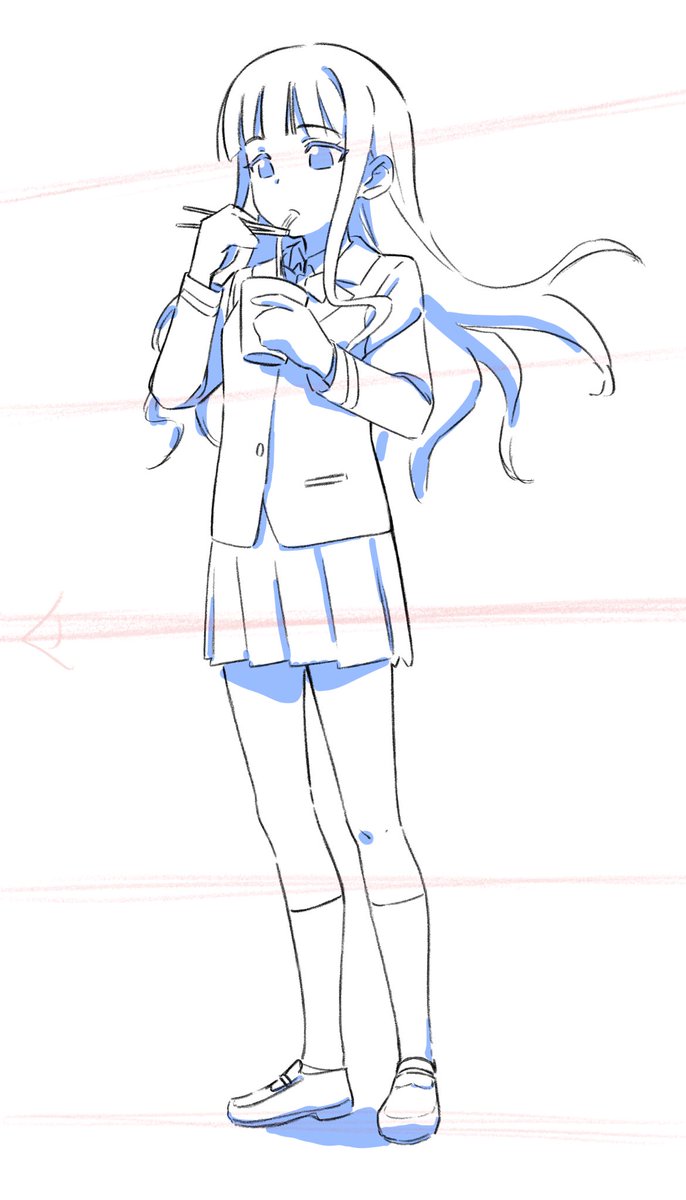 @yamanety様のイラストを添削させて頂きました、ご提供ありがとうございます😊

視線、身体の比率、食べ物を持つ時の位置が添削のポイントになります。

#つけまつげもげ太添削集 