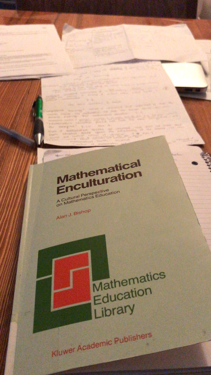 sinclair_kyra's tweet photo. Thanks @ChristineYH for chatting about so much more than just math enculturation and #ethnomathematics today! Loved having a second set of eyes and ears to help make sense of my own thinking #Grateful also 100% recommend reading this book 🙌🏼 #unbced #transformingmindset https://t.co/5QXmc2hqC0