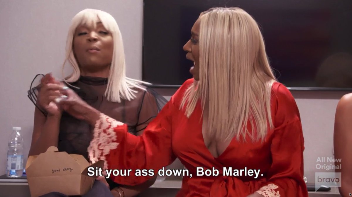 gibsonoma's tweet photo. The person in charge of putting together the subtitles on #RHOA deserves a raise https://t.co/vWmkqMsDgy