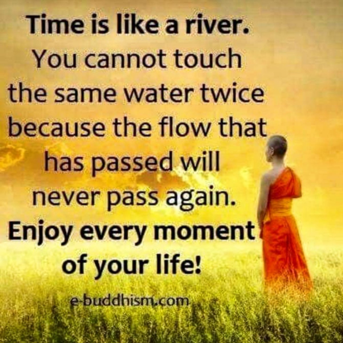 #mondaymotivation 
Received this morning from a travel acquaintance, and had to share....
Enjoy every moment of your life!

#mondaymorning #lifequotes #lifelessons