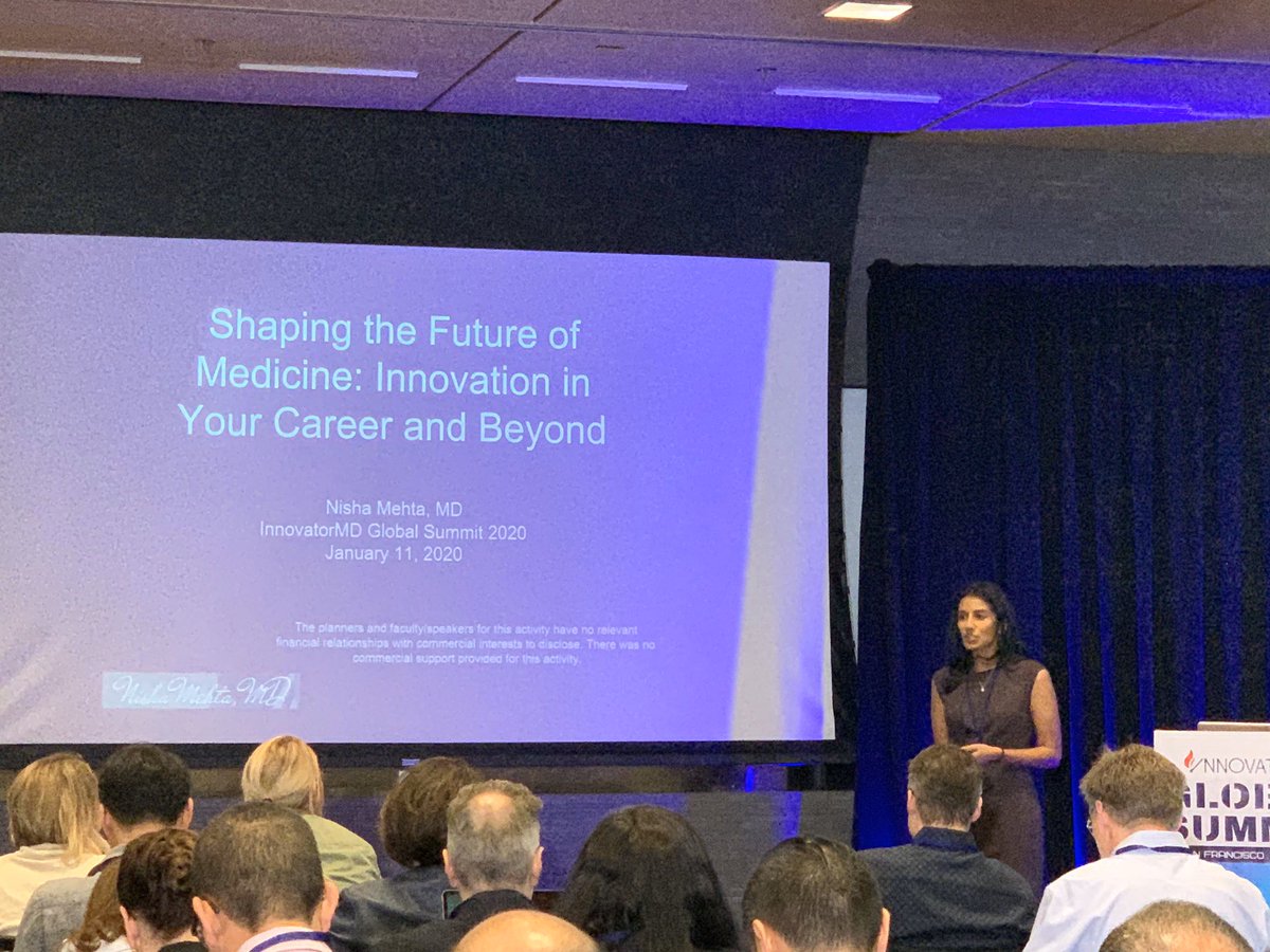 nishamehtamd's tweet photo. So inspired by the physicians I met this weekend at the first InnovatorMD Global Summit conference! Was honored to be the inaugural keynote speaker for what I hope will be the first of many such events.
#ISG2020
#PhysicianSpeaker #PhysicianEntrepreneurship #PhysicianNetworking https://t.co/9O3Q82hL0Y