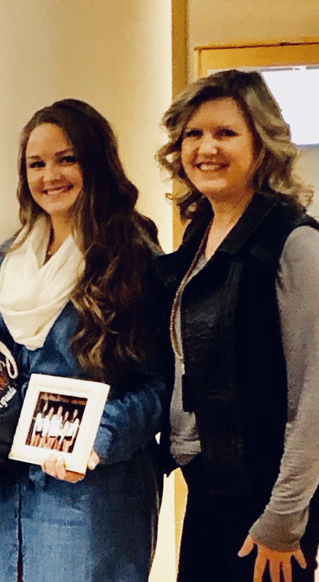 lastarner's tweet photo. What a ride it has been!  I have enjoyed every win, every loss, every cheer, every tear.  The years watching my girls compete in athletics closed its final chapter last night at Myranda’s senior vb banquet at Midland. Cant wait to watch u coach in ur next chapter. Love you babe! https://t.co/quc2w8DpI2