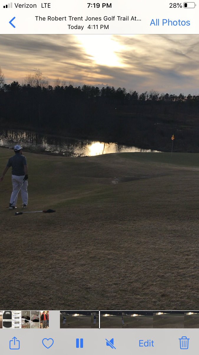 What do you call this swing finish? If you look closely the ball is still in the air. I think we call it the full frontal. <a href="/ClubProGuy/">Club Pro Guy</a>