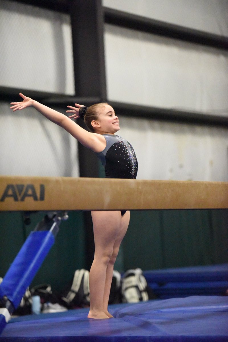 ChrisE0129's tweet photo. SES Student Audrey - Look at her shine! Congratulations for your 1st on beam, 2nd on floor, vault and all-around, 6th on bars. #BeYourBest @Swanton_Elem  @britvent84 #ShineBright https://t.co/TC15B2Rkdr