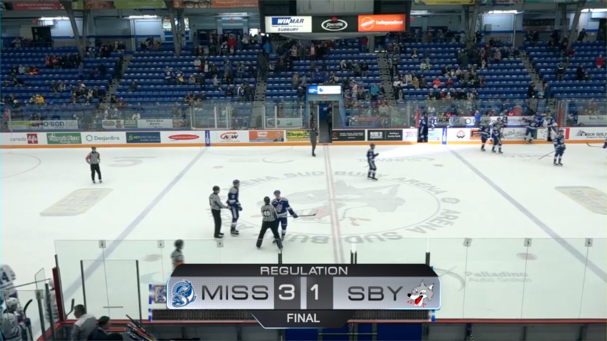 FINAL: <a href="/OHLSteelheads/">Brampton Steelheads</a> (3) at <a href="/Sudbury_Wolves/">Sudbury Wolves</a> (1)

Goaltender <a href="/kai_edmonds/">Kai Edmonds</a> makes 30 saves backstopping his team to victory.

🎥🗒: bit.ly/2tPhW9k