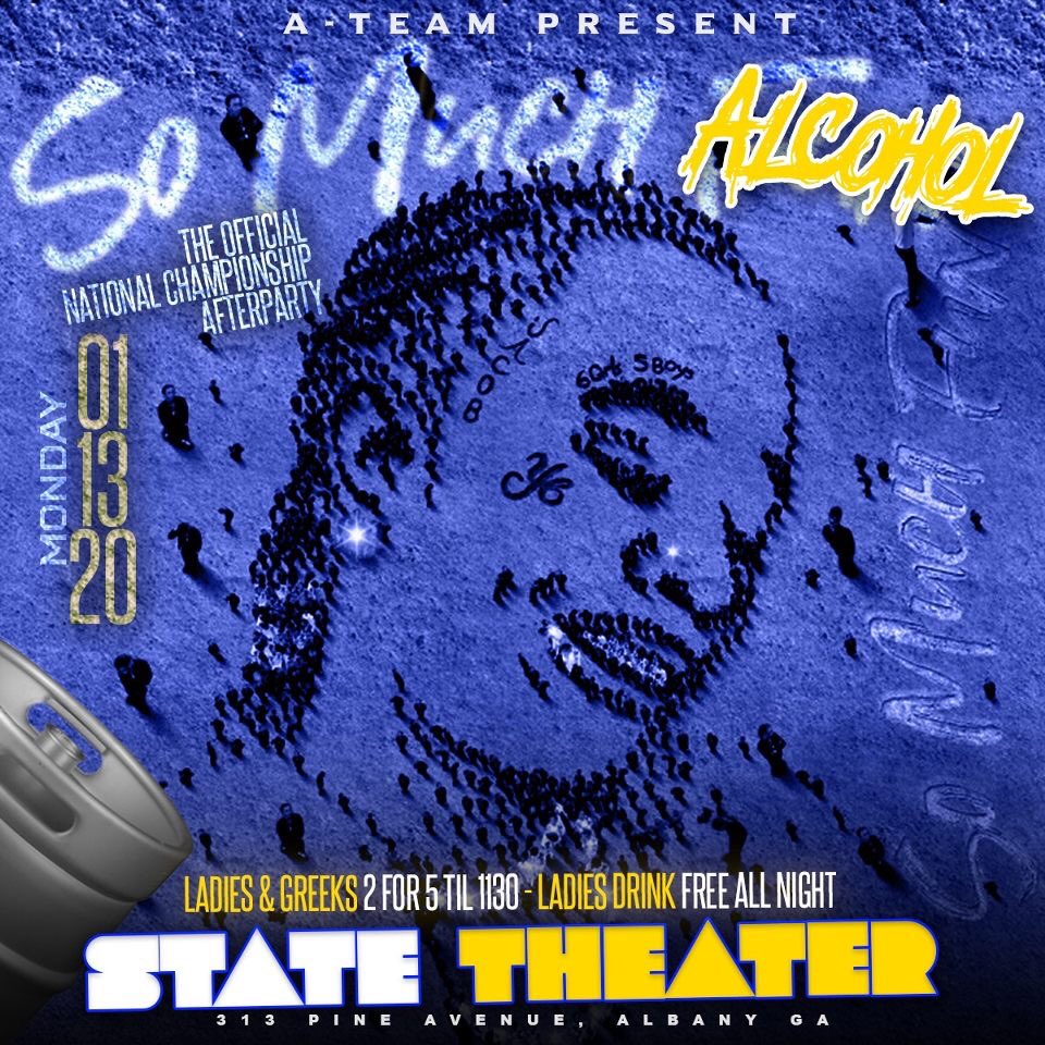 Savagecreole's tweet image. Be there or hear about it🚨 it’s up tomorrow!!! #SoMuchAlcohol come get lit with the A team #LblockAsu @LBlockASU