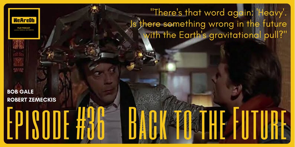 'Back to the Future' (1985), rated as the #37 movie on the IMDb. Episode available now, wherever you get your podcasts!
ow.ly/d7hG50sawFt
#IMDb #MoviePodcast #BacktotheFuture #BTTF #RobertZemeckis