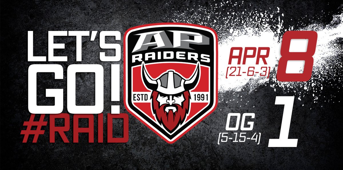 APRaidersMidget's tweet photo. FINAL
Raiders win 8-1
🚨: Meek (x2), Cato (x2), Toomey, Yakimchick, Scullion, Goosney
🍏: Goosney (x3), Arsenault, Chronis (x2), Cato, Scullion (x2), Darlison (x2), Gourgouvelis (x2), Brock
🥅: Roll gets the win!
@RoadToTelus https://t.co/D0Kj5MUznR