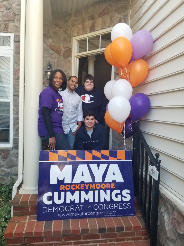 MayaRockeymoore's tweet photo. Great day canvassing in Howard County, MD. We met a lot of great people and felt the love.
#maya4thewin
#vote4maya
#yourvoiceinthe7th
#fighting4baltimore
@MayaForCongress https://t.co/5cC2FQpyDS