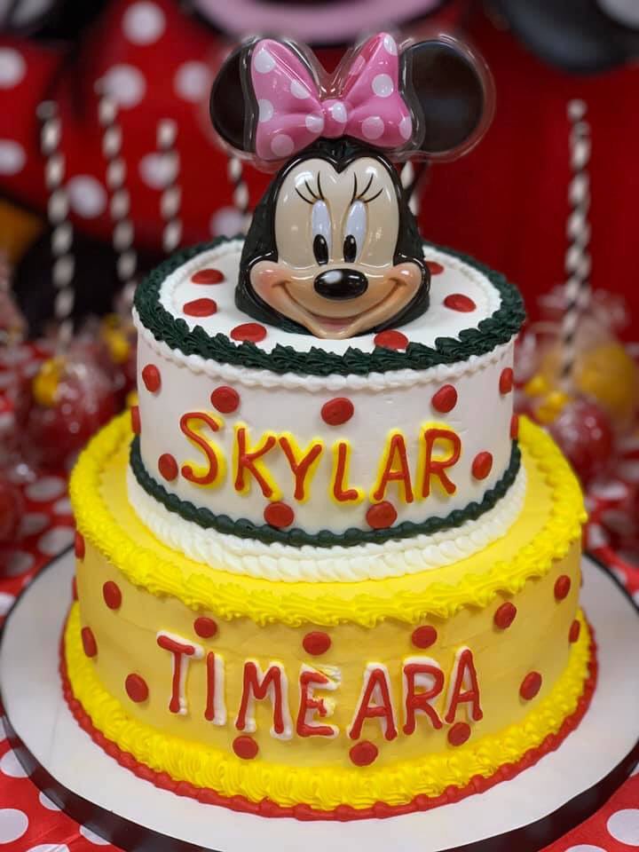 Minnie Mouse Party from today. Skylar ❤️🎂🥳 #BookedAndBlessed all 2020