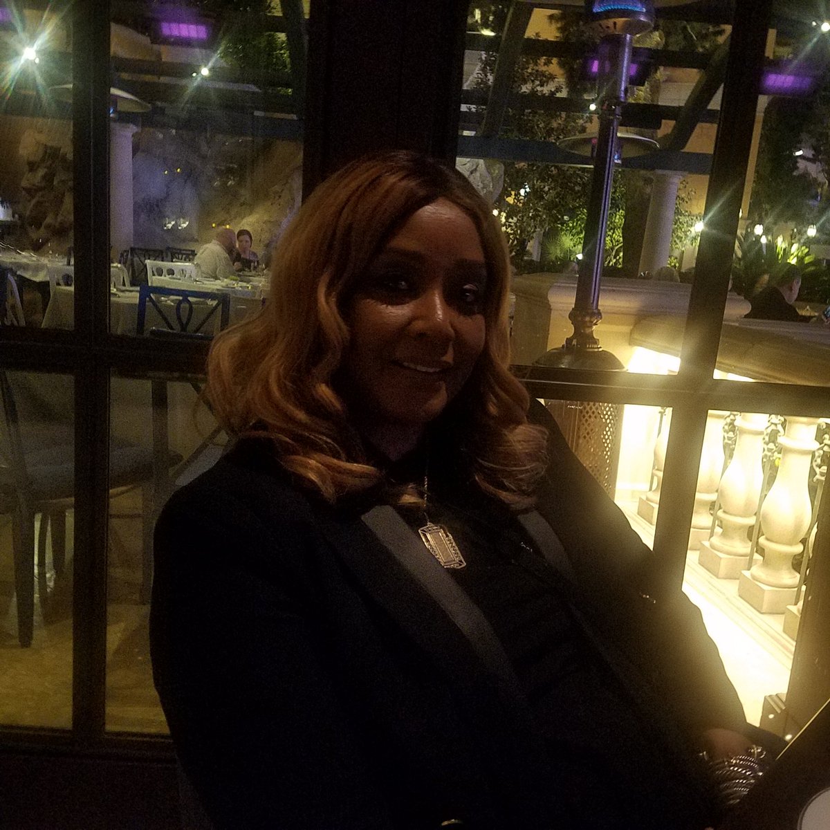 SilasJohnson18's tweet photo. Enjoying 46th Anniversary dinner with @drjenniferj at Prime Steakhouse https://t.co/k9j6dZNo2S