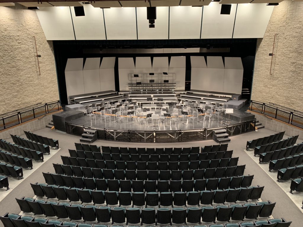 All set for our second annual Fiddle Festival. A HUGE thank you to the parents and students who showed up to help setup tonight and to <a href="/BethHellstedt/">Beth Hellstedt</a> for your planning guidance.