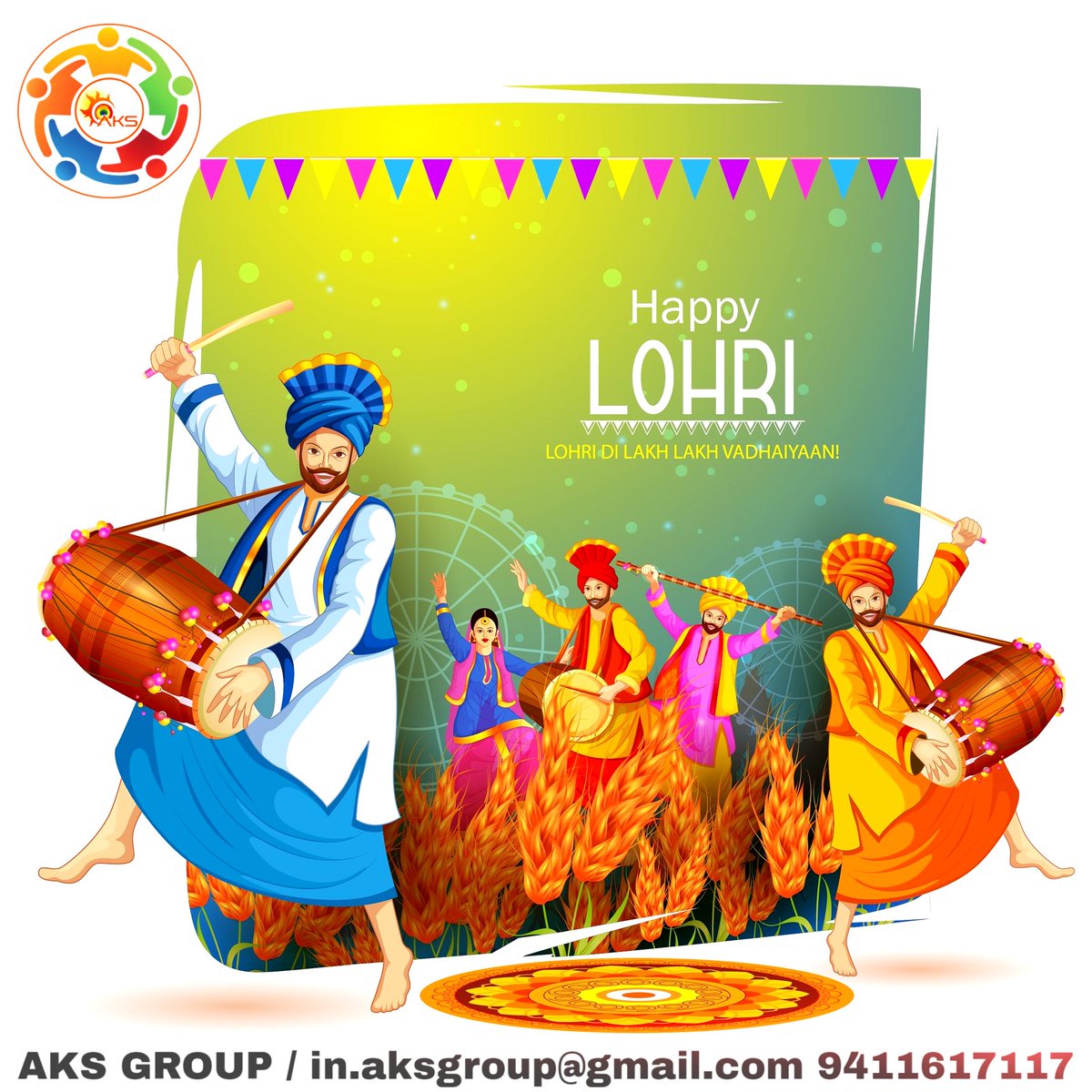 Dr_YChaudhary's tweet photo. We hope that this occasion brings you much more delight and prosperity. Happy Lohri!
#AksGroup #HappyLohri https://t.co/pDy1xxBcdk