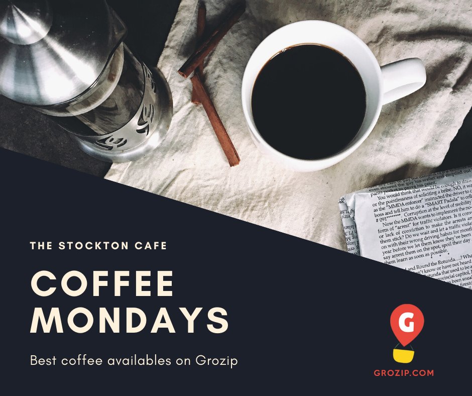 higrozip's tweet photo. Coffee anytime, anywhere #hustle #startups #grozipit #MondayMotivation https://t.co/gvaQcc5ZNW