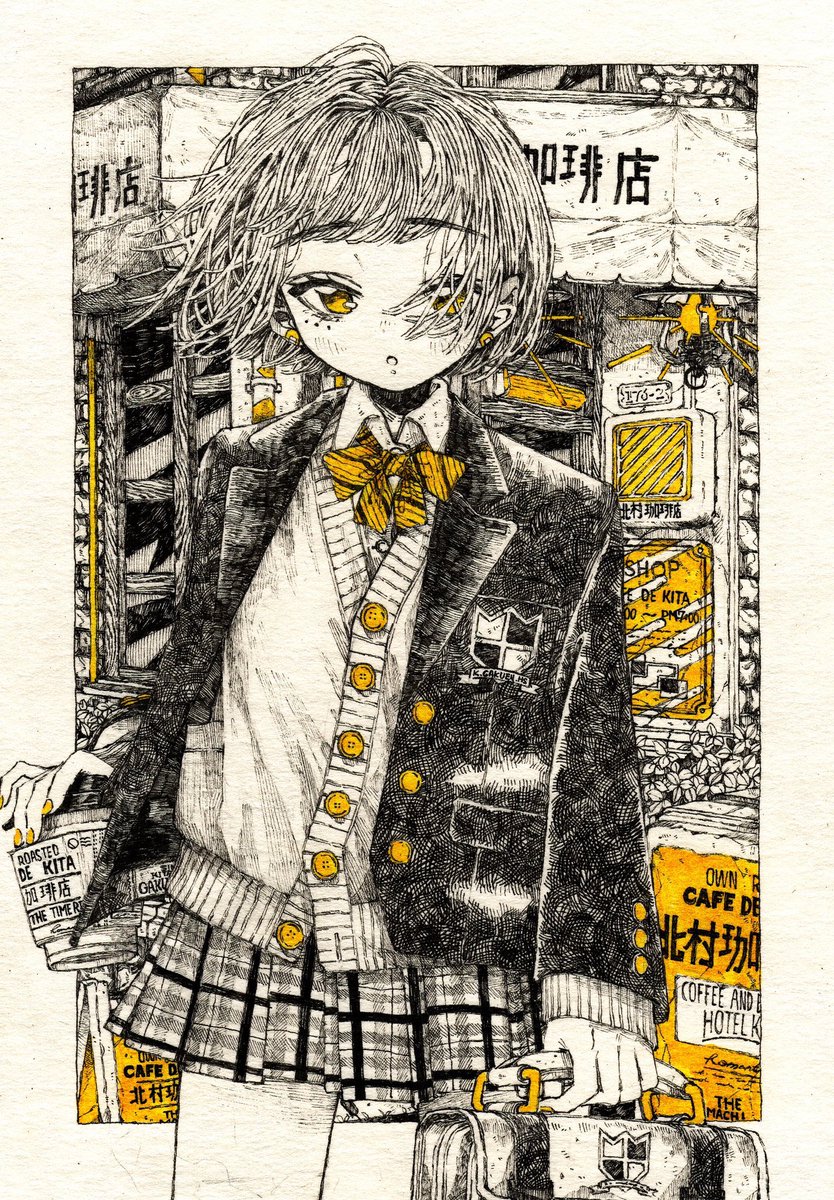 ここ最近、制服ちゃんたちいろいろ描いてきたけど、それぞれ違って良いね。
ブレザーの質感を描くのが楽しい
#俺の描いた制服を見てくれ